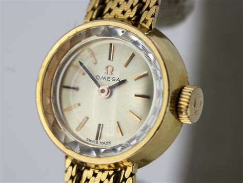 omega ladymatic vintage price|vintage omega watches 1960s gold.